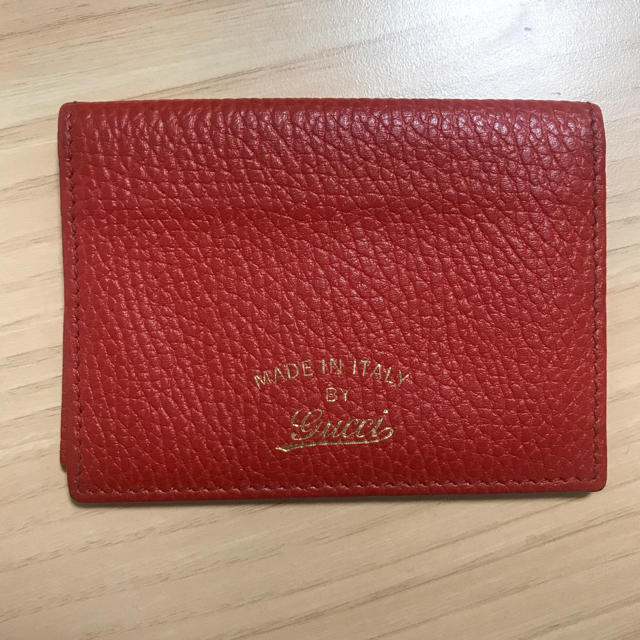 Gucci(グッチ)のGUCCIパスケース レディースのファッション小物(名刺入れ/定期入れ)の商品写真