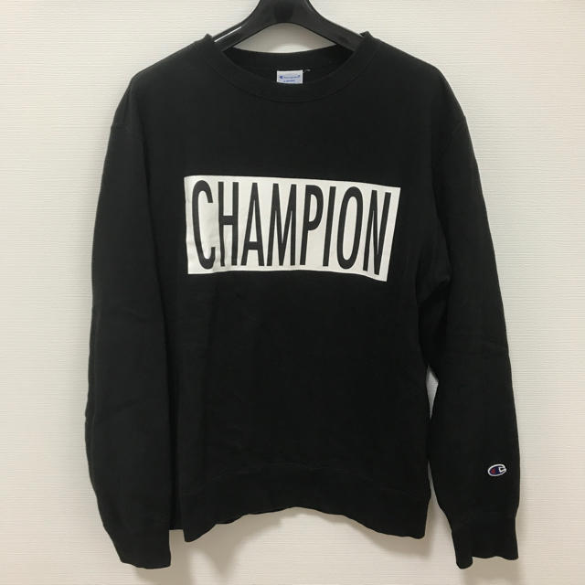 Champion(チャンピオン)のチャンピオン トレーナー ブラック メンズのトップス(スウェット)の商品写真