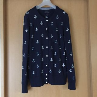 トミーヒルフィガー(TOMMY HILFIGER)のトミーヒルフィガー⚓️刺繍一杯 カーディガン(カーディガン)