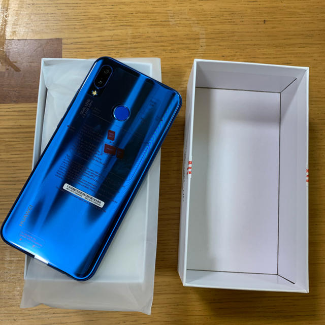 Huawei P20 lite ブルー 新品未使用