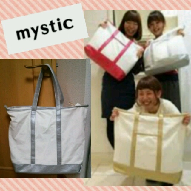 mystic(ミスティック)の【新品】mystic＊トートバッグ レディースのバッグ(トートバッグ)の商品写真