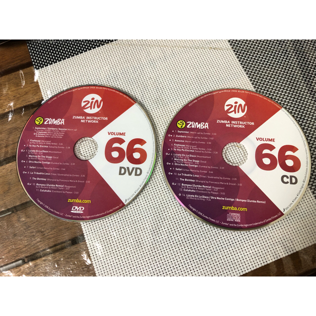 売約済／ZIN Vol. 59,60,62,63,65-68 DVD & CD