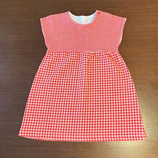 ザラキッズ(ZARA KIDS)のZARA  baby ギンガムチェックのワンピース(ワンピース)