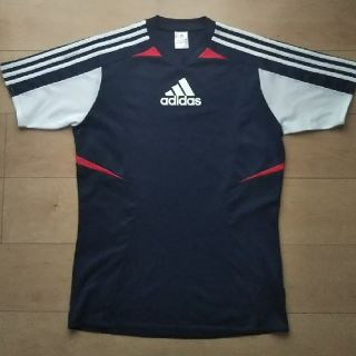 アディダス(adidas)の【美品】アディダス 半袖シャツ メンズ Ｍサイズ(Tシャツ/カットソー(半袖/袖なし))