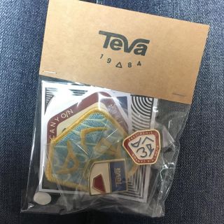 テバ(Teva)のtevaピンバッチ アップリケ ステッカーセット(バッジ/ピンバッジ)