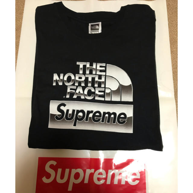 Supreme The North Face Metallic Logo T