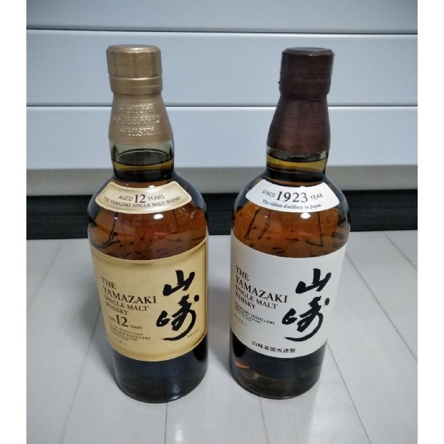 山崎 12年 & ノンエイジ 山崎 12年 & ノンエイジ