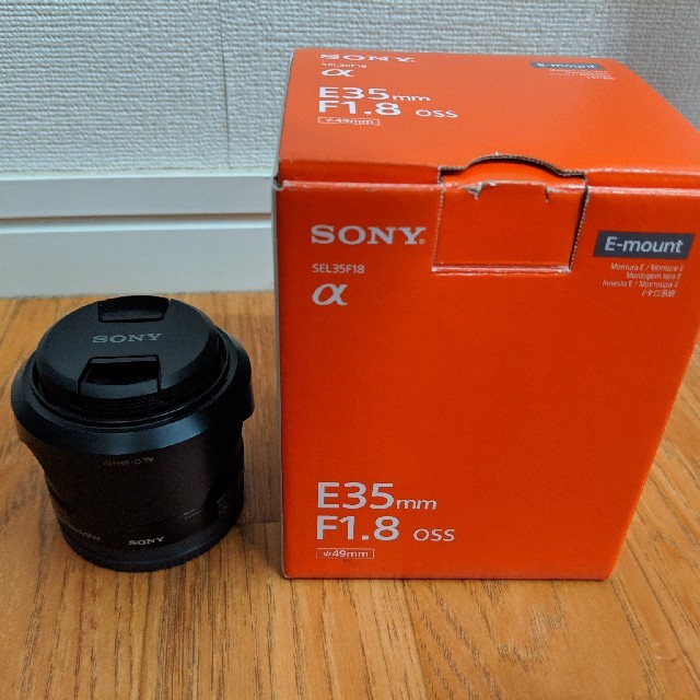 美品　ソニー　Eマウント　SEL35F18