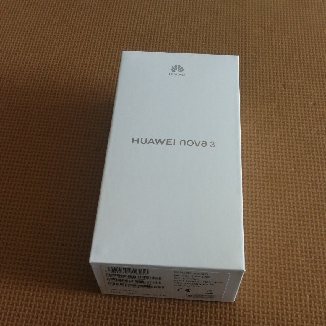 スマートフォン本体 nova3 huawei