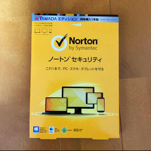 Norton(ノートン)の3台まで使用可能 ノートン セキュリティ スマホ/家電/カメラのPC/タブレット(その他)の商品写真