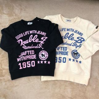 ミキハウス(mikihouse)のきらり様専用☆80＆100☆ダブルビー  兄妹お揃い(Tシャツ/カットソー)