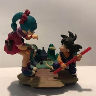 メガハウス(MegaHouse)のドラゴンボールカプセル 悟空&ブルマ(フィギュア)