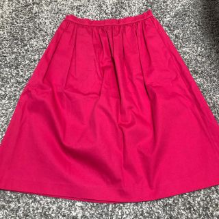 ザラ(ZARA)のZARA ピンクスカート(ひざ丈スカート)