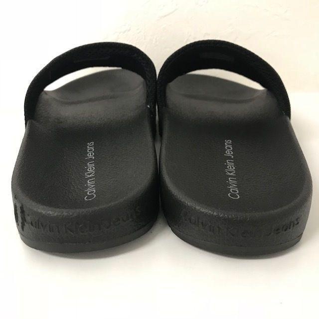 Calvin Klein(カルバンクライン)の値下げ！カルバンクライン シャワーサンダル【27cm】黒 新品 180607 メンズの靴/シューズ(サンダル)の商品写真