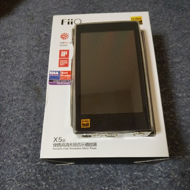 Fiio X5 3rd generation ブラック FiiOX5 3rd gen BLACK ブラック
