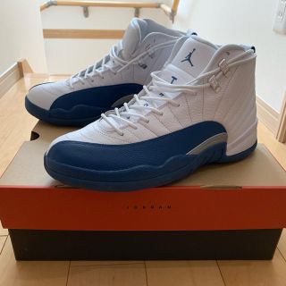 ナイキ(NIKE)のnike air jordan 12 flench blue 28センチ(スニーカー)