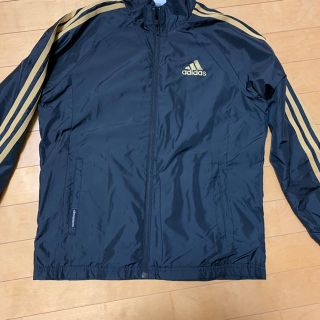 アディダス(adidas)のadidasアィダス ジャージ上下(ブラック×ゴールド)140 150(その他)