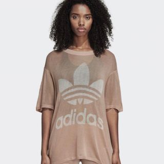 アディダス(adidas)の完売品・adidas トレフォイル サマーニットTシャツ M Ｌ(Tシャツ(半袖/袖なし))