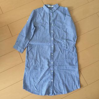 ショコラフィネローブ(chocol raffine robe)のシャツワンピ(ひざ丈ワンピース)