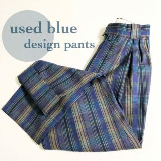 ▼ Madras check pattern school pants ▼(カジュアルパンツ)