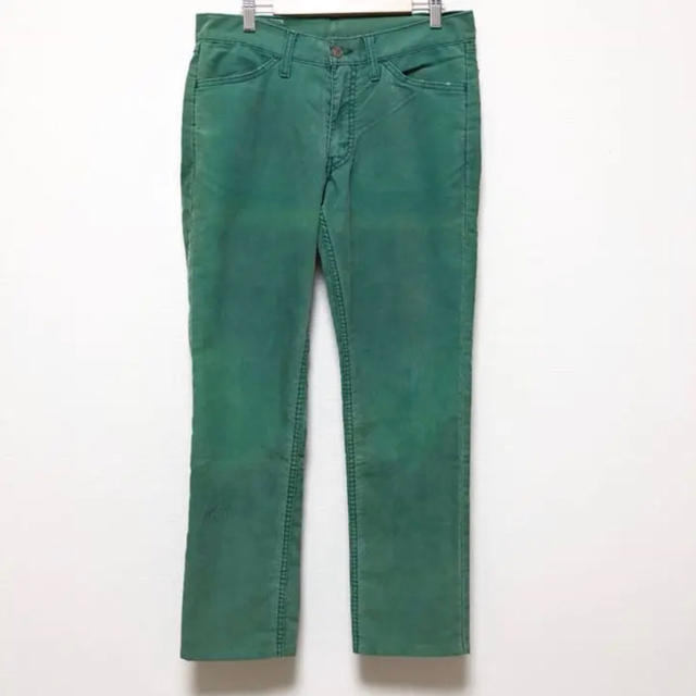 Levi's(リーバイス)の▼ levis 519 green corduroy pants ▼ メンズのパンツ(チノパン)の商品写真