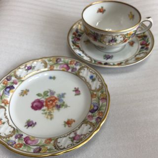 マイセン(MEISSEN)のGermany Schumann Bavariaドレスデン  トリオ(食器)