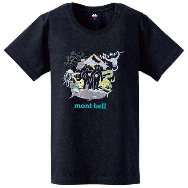 mont bell(モンベル)のmont-bell / 生物多様性Tシャツ レディースのトップス(Tシャツ(半袖/袖なし))の商品写真