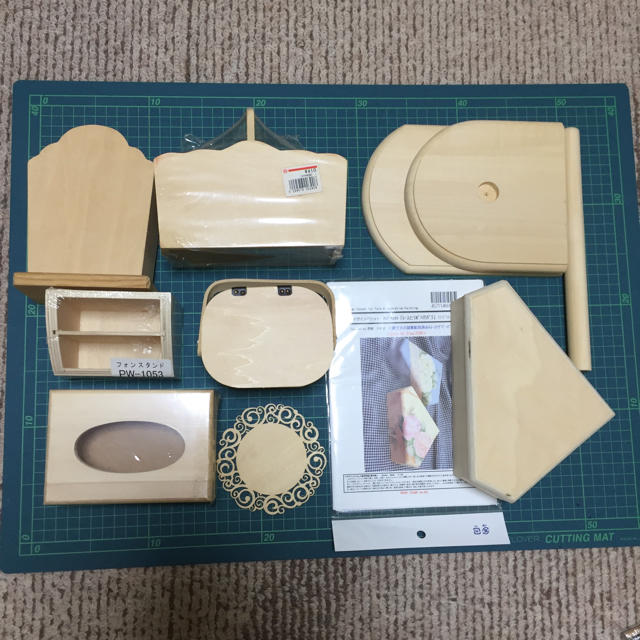 トールペイント  白木A ハンドメイドの素材/材料(その他)の商品写真