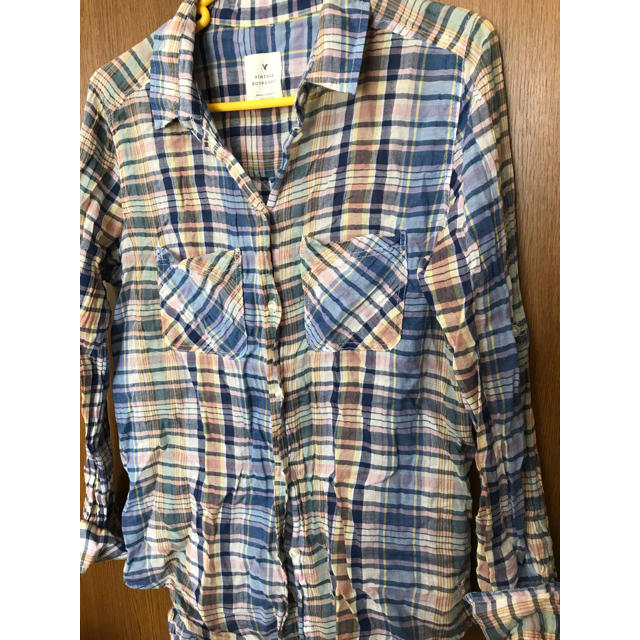 American Eagle(アメリカンイーグル)のチェックシャツ レディースのトップス(シャツ/ブラウス(長袖/七分))の商品写真