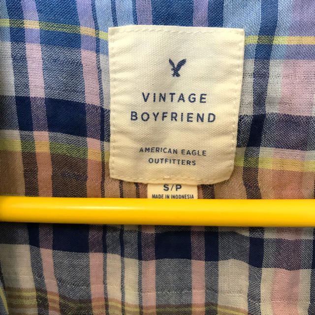 American Eagle(アメリカンイーグル)のチェックシャツ レディースのトップス(シャツ/ブラウス(長袖/七分))の商品写真