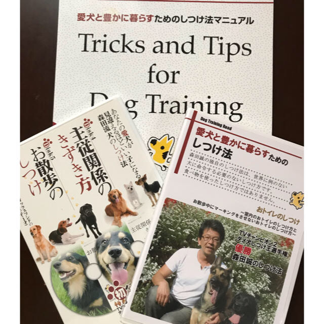 【値下げ】ダメ犬脱出！藤井聡の犬のしつけ方法 DVD3枚組 特典DVD
