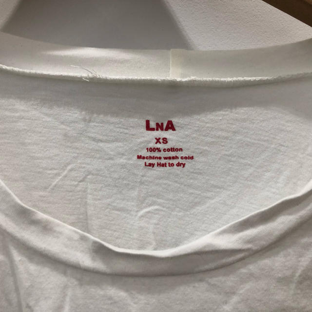 LnA(エルエヌエー)のLNA ケープ Tシャツ レディースのトップス(Tシャツ(半袖/袖なし))の商品写真