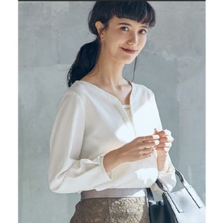 ユナイテッドアローズグリーンレーベルリラクシング(UNITED ARROWS green label relaxing)のお値下げしました！キリカエブラウス(シャツ/ブラウス(長袖/七分))