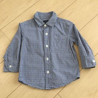 ベビーギャップ(babyGAP)のギンガムチェックシャツ 90センチ GAP(ブラウス)