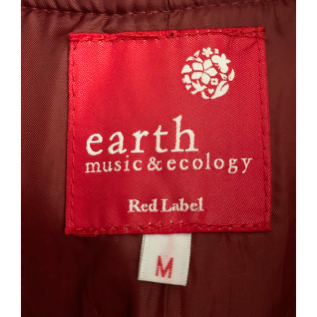 earth music & ecology(アースミュージックアンドエコロジー)の半額セール中✨earth music&ecology ダッフルコート レッド❤️ レディースのジャケット/アウター(ダッフルコート)の商品写真