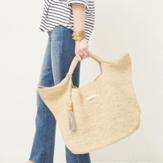 ドゥーズィエムクラス(DEUXIEME CLASSE)のHEIDI KLEIN RAFFIA BAG(かごバッグ/ストローバッグ)