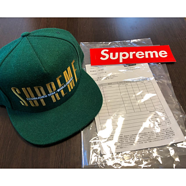 Supreme Global 5-Panel 18aw 18fw cap