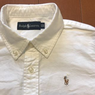 ラルフローレン(Ralph Lauren)のラルフローレンボタンダウンシャツ 120(ブラウス)