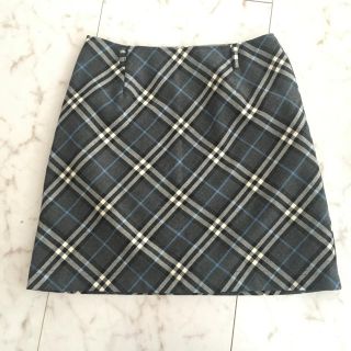 バーバリーブルーレーベル(BURBERRY BLUE LABEL)のバーバリーのミニスカート(ミニスカート)