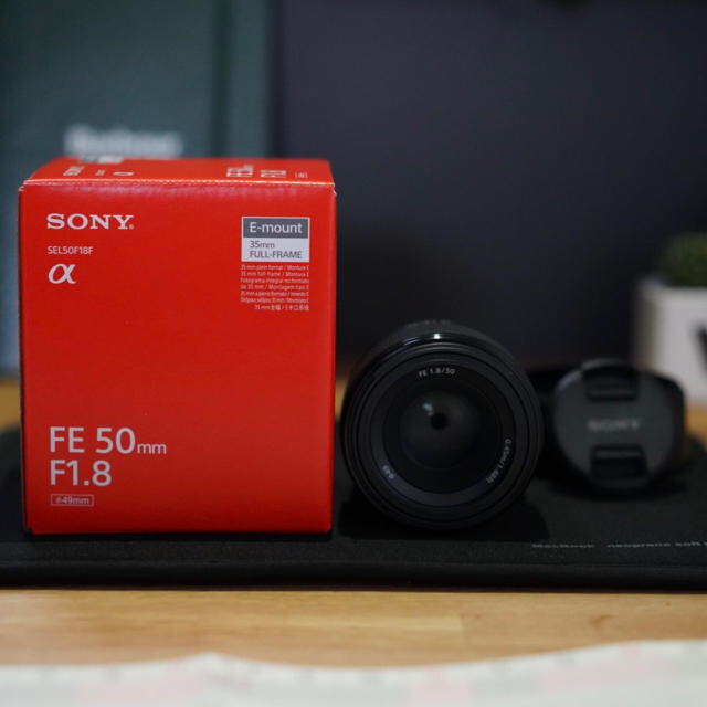 SONY(ソニー)のsony  FE 50mm f1.8 スマホ/家電/カメラのカメラ(レンズ(単焦点))の商品写真