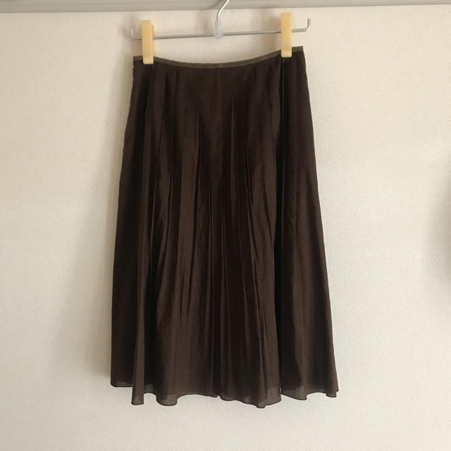 TOMORROWLAND(トゥモローランド)のMACPHEE プリーツスカート レディースのスカート(ひざ丈スカート)の商品写真