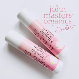 ジョンマスターオーガニック(John Masters Organics)の【mantaroo29様専用】JMO リップカーム(ローズ) 2本SET(リップケア/リップクリーム)