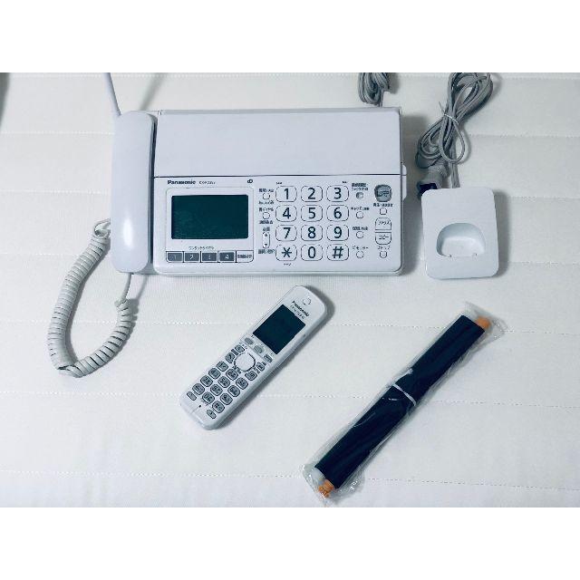 Panasonic(パナソニック)の完動品 パナソニック FAX電話機 子機セット KX-PD300-W スマホ/家電/カメラの生活家電(その他)の商品写真