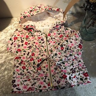 ケイトスペードニューヨーク(kate spade new york)のkate  spade 花柄パーカー(ジャケット/上着)