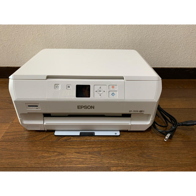 EPSON プリンター EP-707A 無線LAN対応 使用期間半年未満！