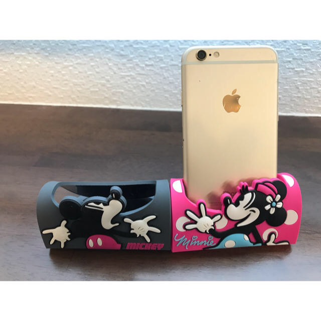 Disney(ディズニー)のミッキーミニー スマホスタンド ペア♪スマホタッチボールペン2本付き！ スマホ/家電/カメラのスマホアクセサリー(その他)の商品写真