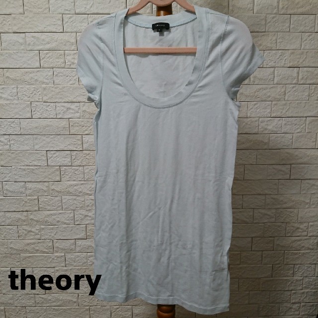 theory(セオリー)の(新品) theory Tシャツ レディースのトップス(Tシャツ(半袖/袖なし))の商品写真