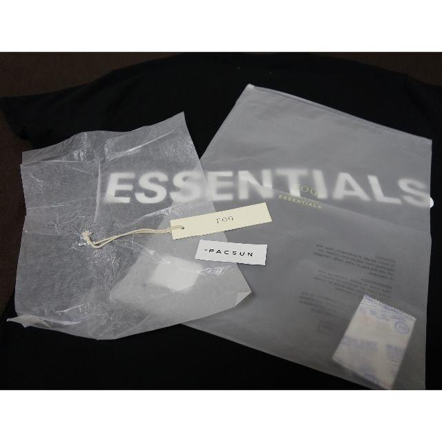 FEAR OF GOD(フィアオブゴッド)のFOG essentials Boxy Graphic Tシャツ 黒 S メンズのトップス(Tシャツ/カットソー(半袖/袖なし))の商品写真