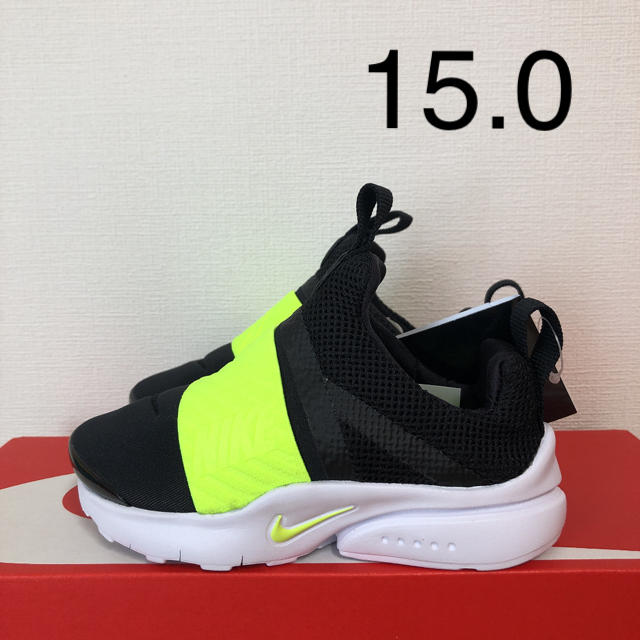 NIKE(ナイキ)のナイキ プレストエクストリーム 新品 15.0 キッズ スニーカー スリッポン  キッズ/ベビー/マタニティのキッズ靴/シューズ(15cm~)(スリッポン)の商品写真