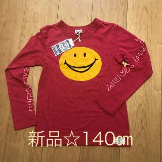 エフオーキッズ(F.O.KIDS)のFOキッズ☆ニコちゃんロンT(Tシャツ/カットソー)